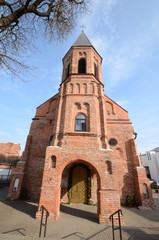 Fototapeta na wymiar St. Gertrude (Marijon) Church in Kaunas in Lithuania