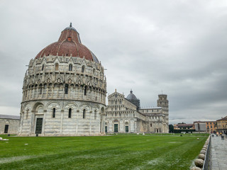 Square of Miracles on a stormy morning, Pisa, Tuscany - Italy