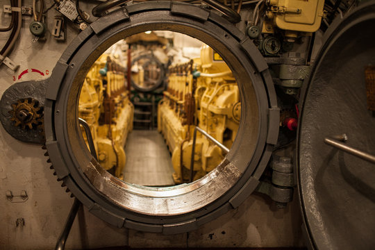 inside submarine