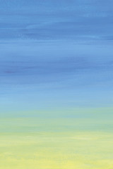 Blue acrylic painting background