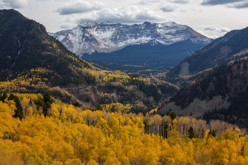 Amazing landscapes of San Juan national forest in Colorado, USA