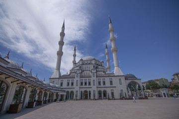 Fototapeta na wymiar Mosque Interior