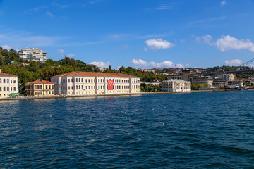 Istanbul, Turkey. Scenic view of the Bosphorus