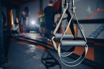 Trx band fitness straps for working with own weight