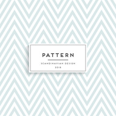 Scandinavian floral seamless pattern