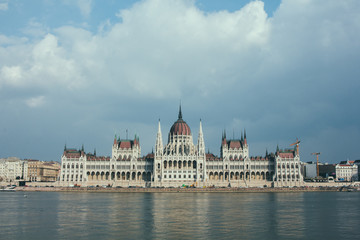Fototapeta na wymiar Budapest Parliament, Hungary