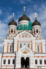 Fototapeta na wymiar Alexander Nevsky Cathedral. Tallinn, Estonia