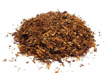 dried pipe tobacco (Nicotiana)