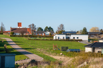 Town of Kastrup in Denmark