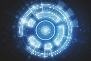 Digital button background