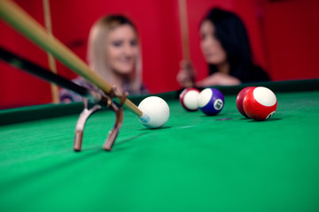 Fototapeta premium Billiard cheering