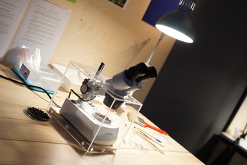 laboratory microscope