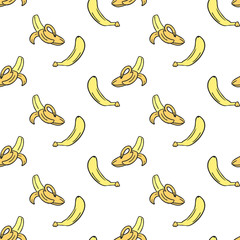 Obraz premium bananas pattern