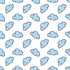 clouds pattern