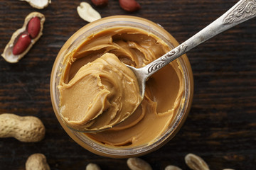 peanut butter in jar