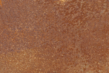 Old rusty metal plate