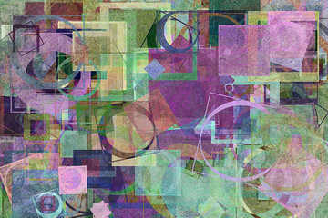 Shape illustrations background abstract, pattern texture. Web, creative, canvas & square.