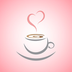 Coffee love concept
