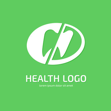 Logo design stomatology vector template.
