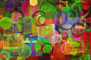 Shape abstract, pattern texture or background. Paper, digital, bubble & backdrop.