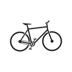 Bicycle icon. Vector.