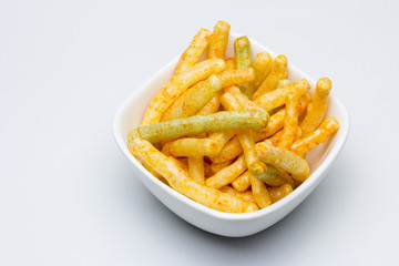 Palitos de patata aromatizados