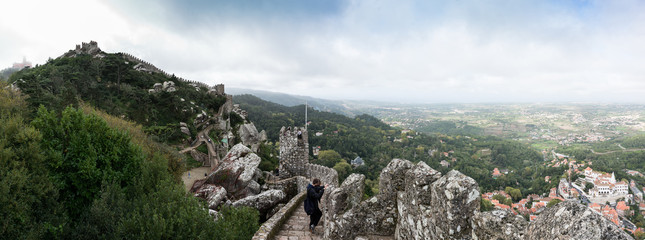 Moore Castle near Sintra in Portugal