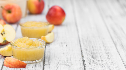 Homemade Applesauce (selective focus) © HandmadePictures