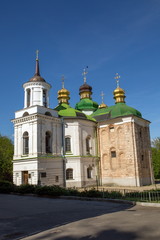 Fototapeta na wymiar Church of the Saviour at Berestovo in Kiev