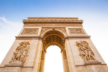 Fototapeta na wymiar Arch of Triumph, Paris