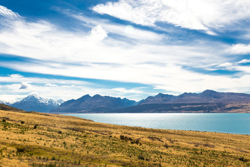 Fototapeta premium Aoraki Mount Cook National Park, New Zealand, Oceania.