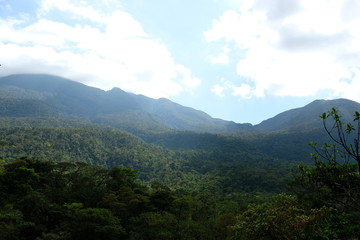 Vulcano landscape in Costa Rica
