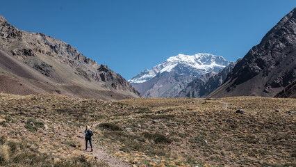 Obraz premium Adventure in the mountains