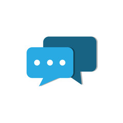 Chat Box Flat Design
