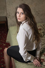 Young Girl with Tied Hands