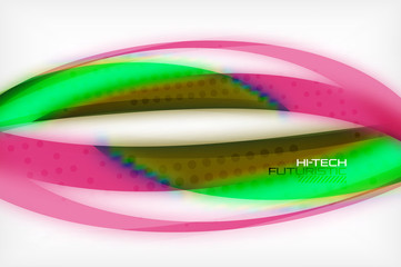 Glossy wave vector background