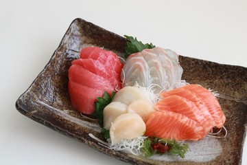 刺身の盛り合わせ