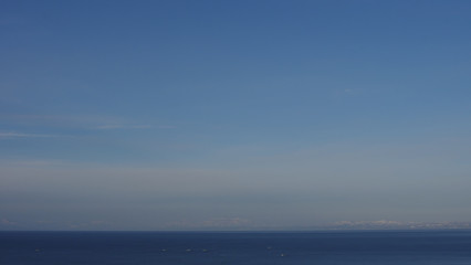 北海道　噴火湾風景