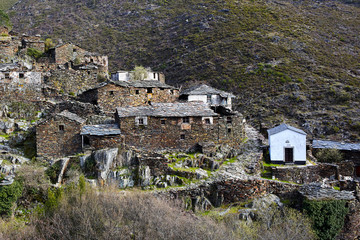 Old medieval village Drave in Portugal, Arouca, Aveiro