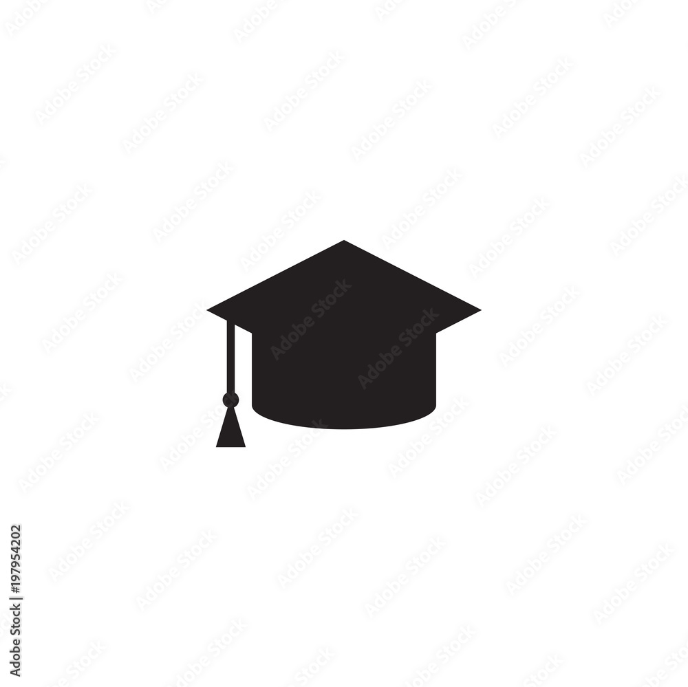 Canvas Prints graduation icon. sign design