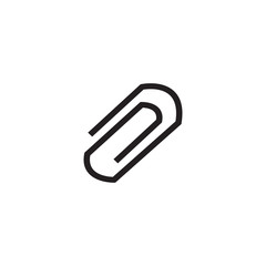 paperclip icon. sign design