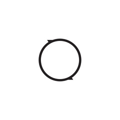 circle icon. sign design