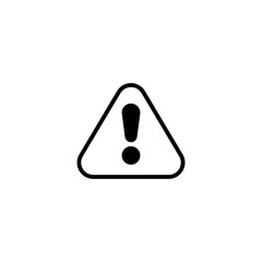 attention icon. sign design