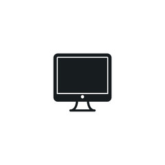 monitor icon. sign design