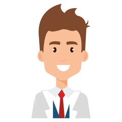 doctor professional avatar character vector illustration design