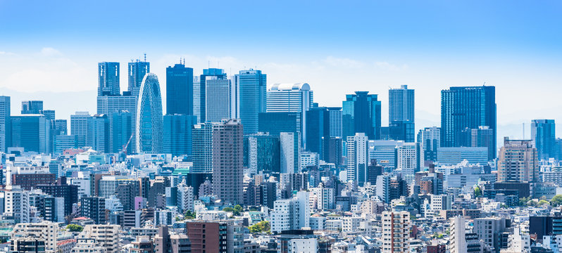 新宿副都心の高層ビル