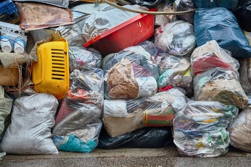 Mountain of trash