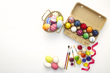 Happy easter day festival holiday