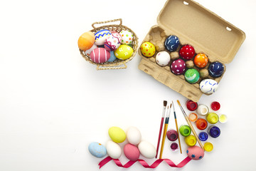 Happy easter day festival holiday