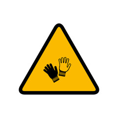 Gloves icon. Vector Illustration